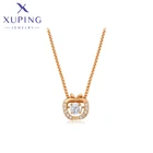Ювелирные изделия Xuping, Летняя распродажа, модное ожерелье с белым кристаллом, A00553844