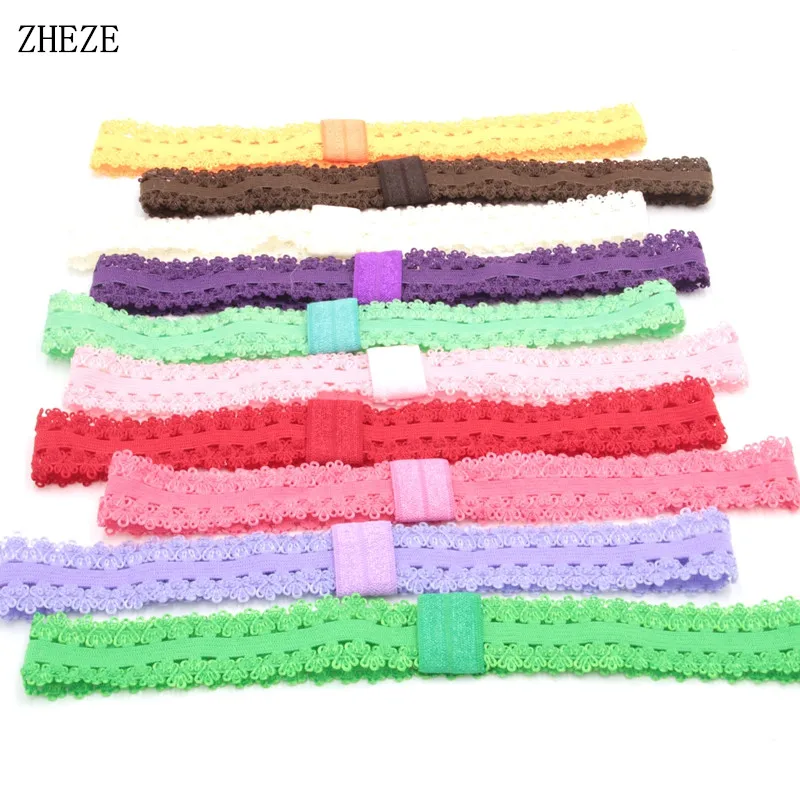 1000 шт./партия кружево блестящая эластичная Двойная корона дизайнерские ChildrenSolid