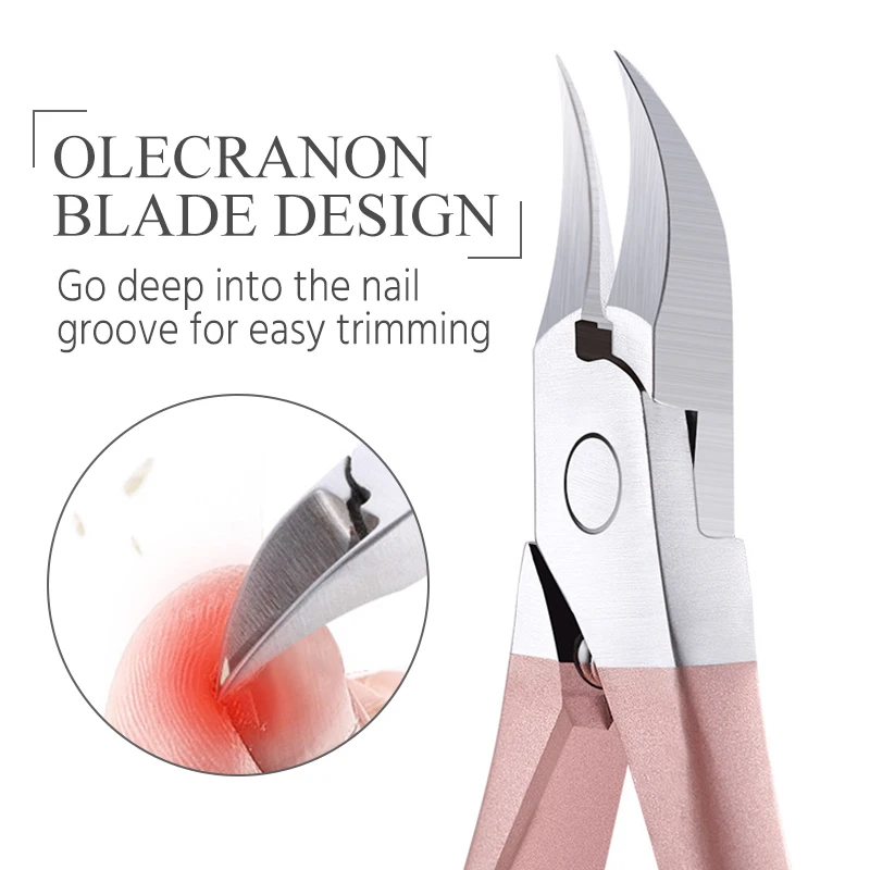 Professional Nail Art Clipper Nipper Dead Skin Shear Polishing Sanding Manicure Care Tools Stainless Steel Cutter Scissors | Красота и