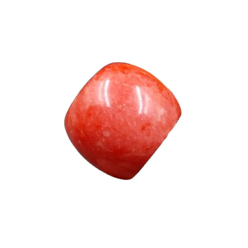 

Natural Jade Chicken Blood Jade Ring Widening And Large Jade Ring Finger Ring