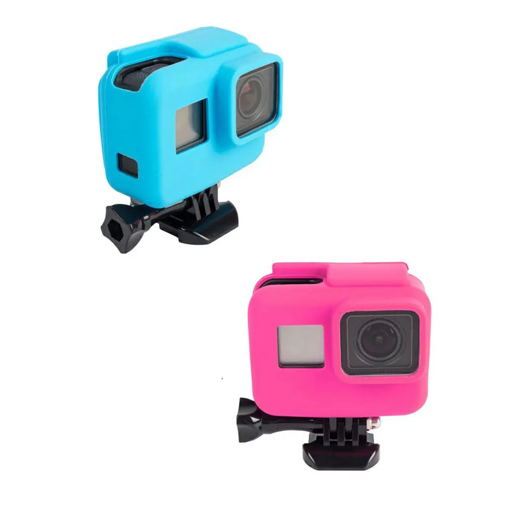 Защитная рамка для GoPro Hero 5 силиконовый чехол видеокамеры аксессуары экшн-камеры |
