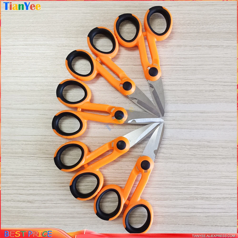 5 шт./лот волоконно-оптические кевларовые ножницы для резки электрического