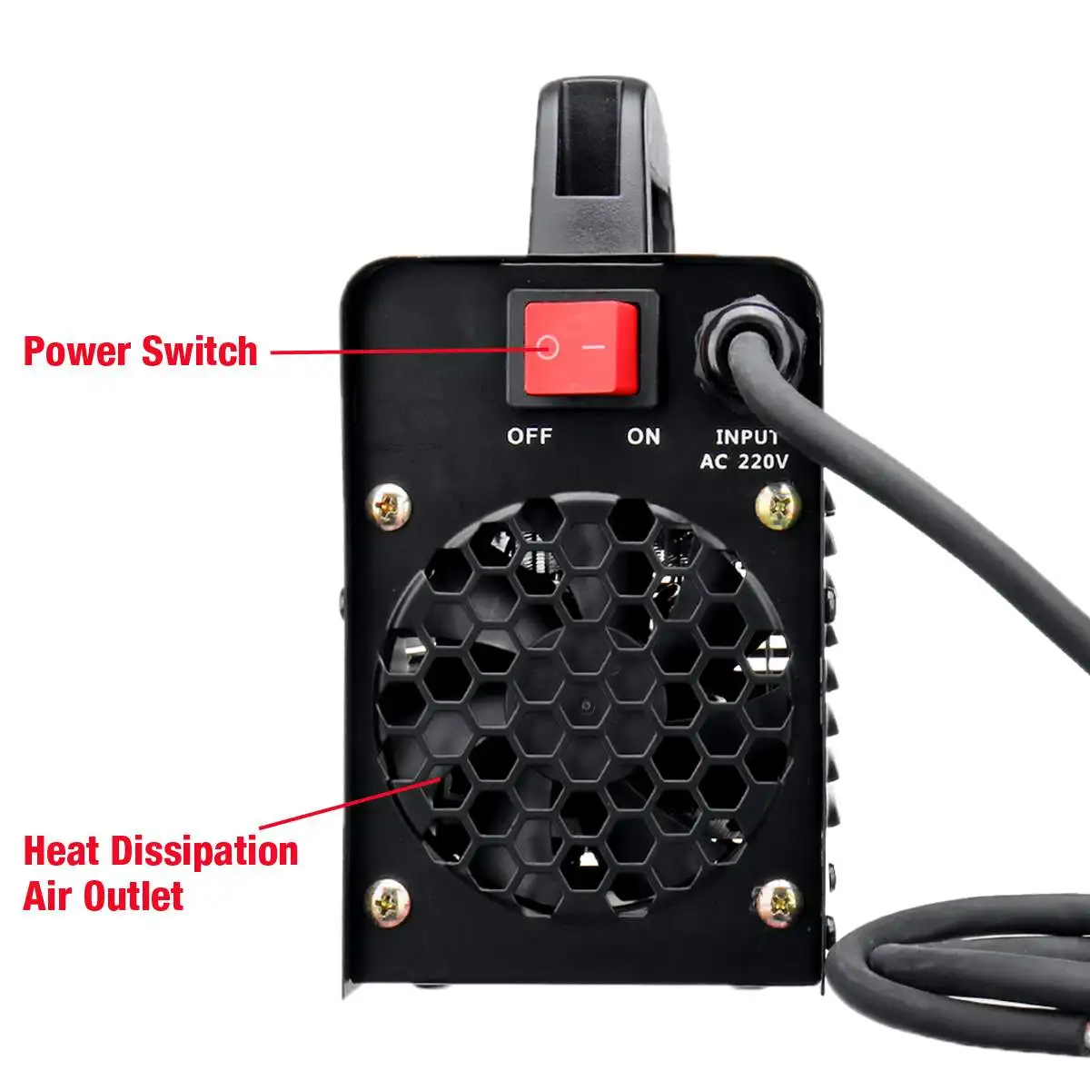 Новый 220V Регулируемый 20A 225A 4200W ручной IGBT инвертор дуговой сварочный аппарат