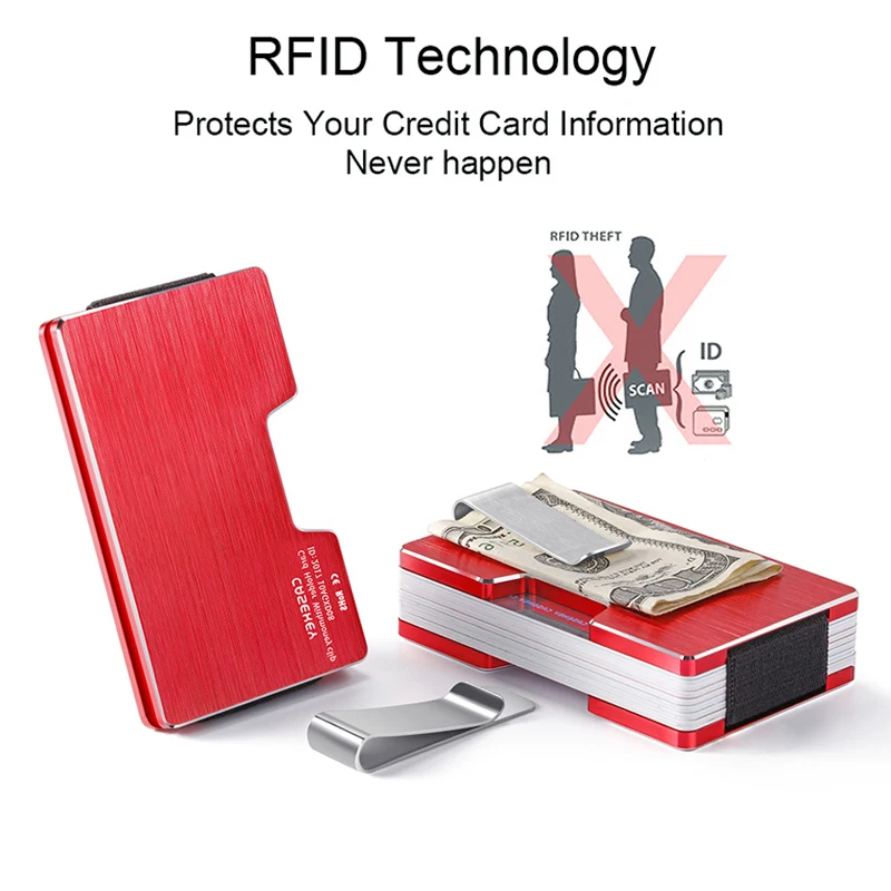 Кошелек мужской/женский/мужской тонкий с Rfid-защитой | Багаж и сумки