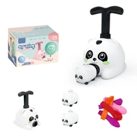 balloon powered car toy kit panda pump aerodynamic inertia car toy kit cute panda car holiday gift for children toddlers