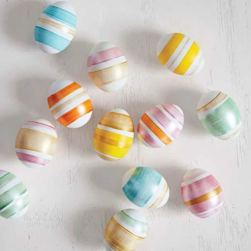 50 шт. фотографический фон с пасхальными яйцами из пенопласта пены яйцо мяч