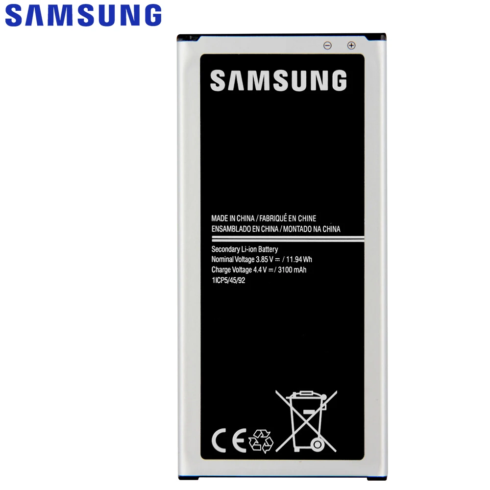 Оригинальная сменная батарея Samsung для Galaxy 2016 версия j5109 j5108 J5 оригинальная