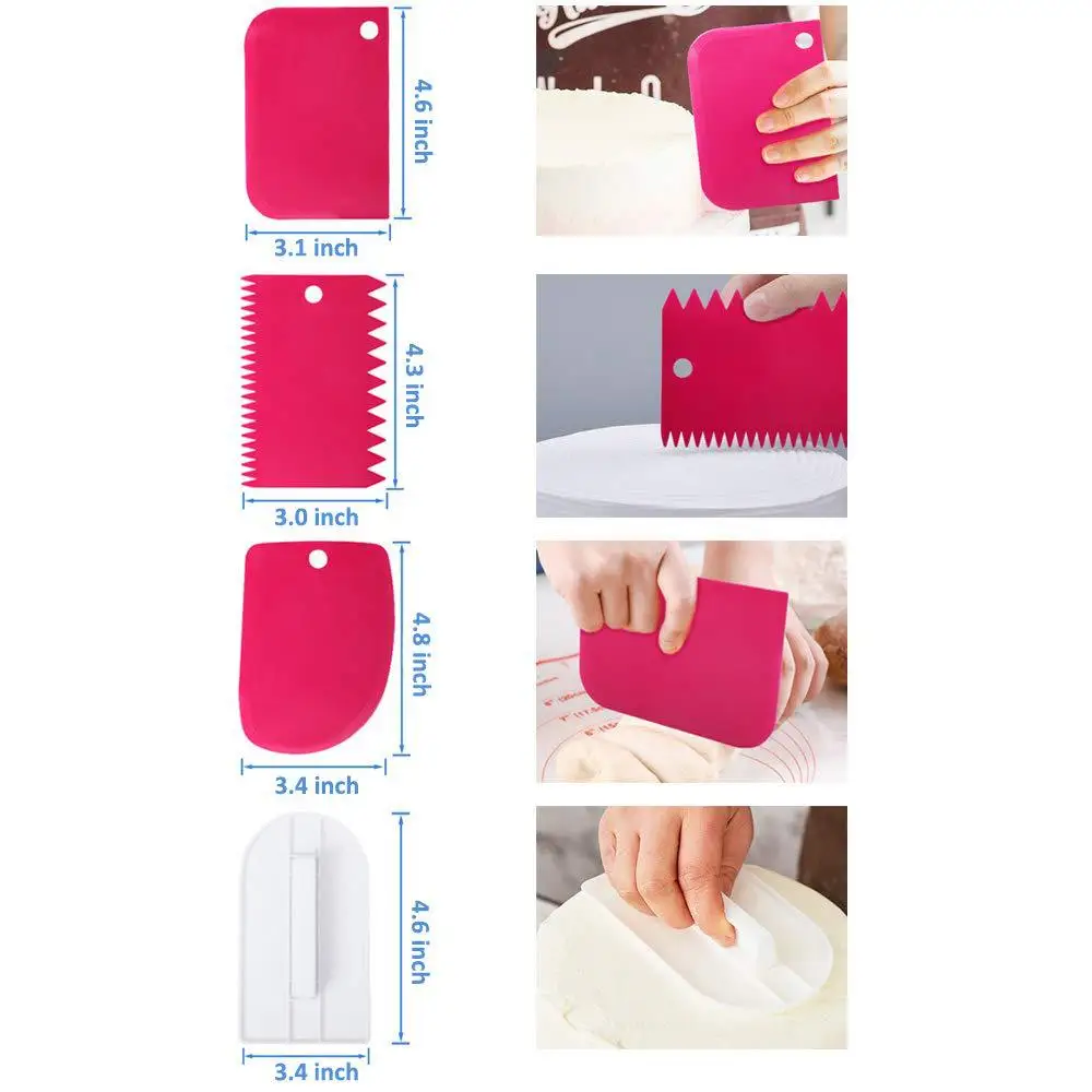 Набор инструментов для украшения тортов 138 шт./компл. насадки глазирования