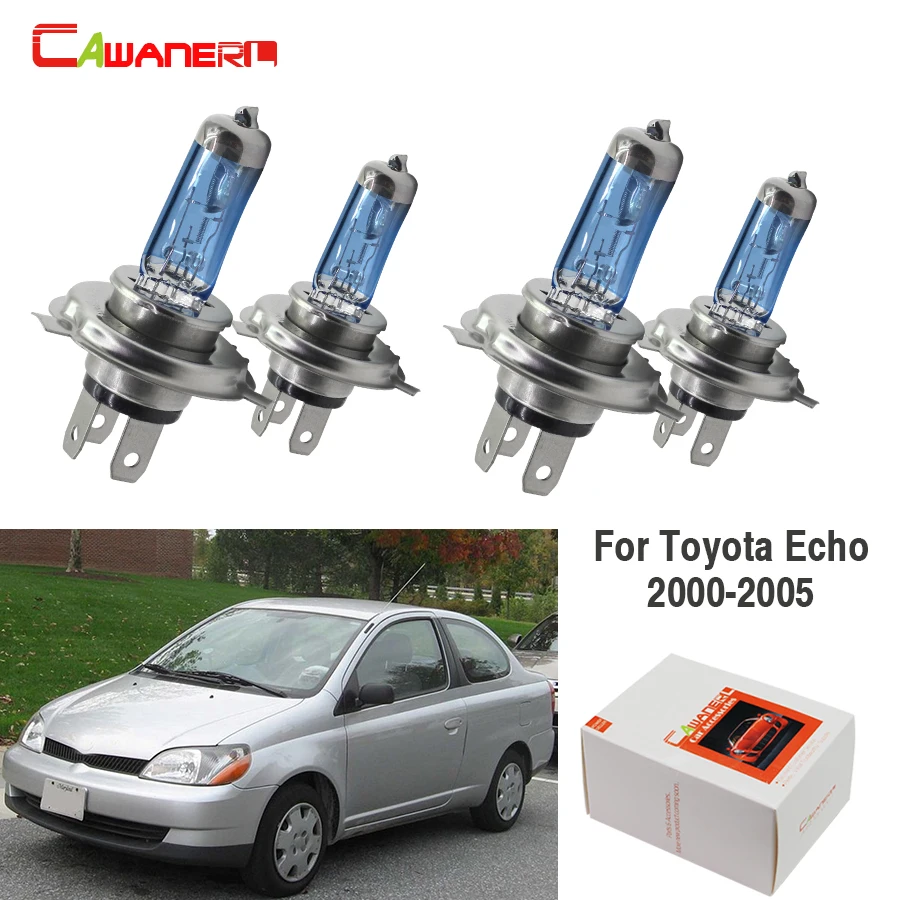 Cawanerl для Toyota Echo 1.5L 2000 2005 Авто H4 100 Вт высокой мощности Мощность галогенная лампа