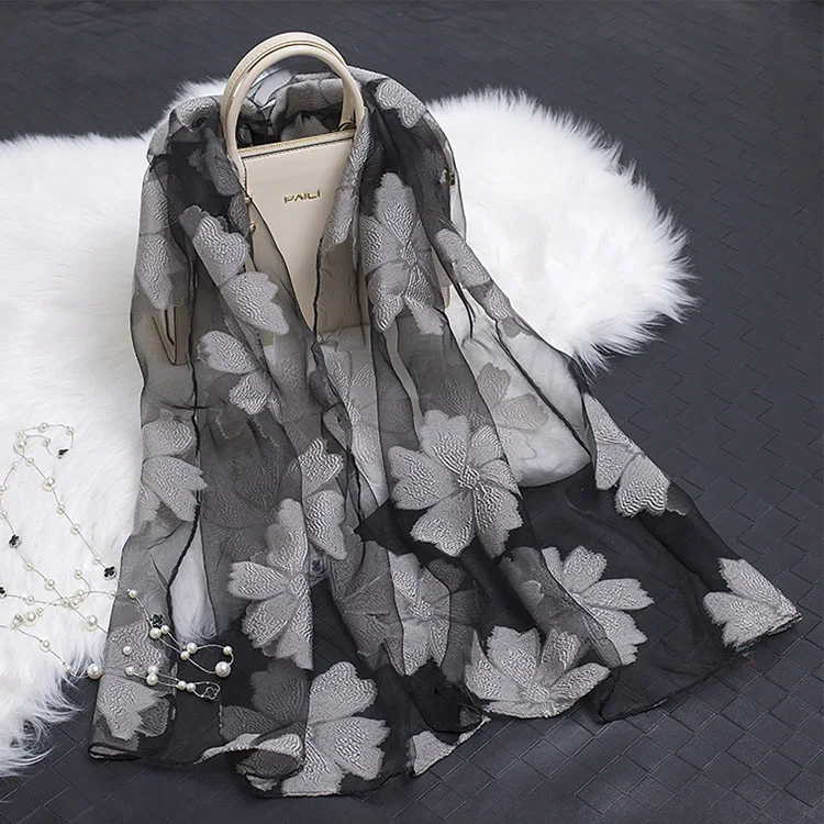 

Cashmere Scarves Tassel 2020 Autumn New Soft Warm Lady Girls Wraps Thin Long Scarf black