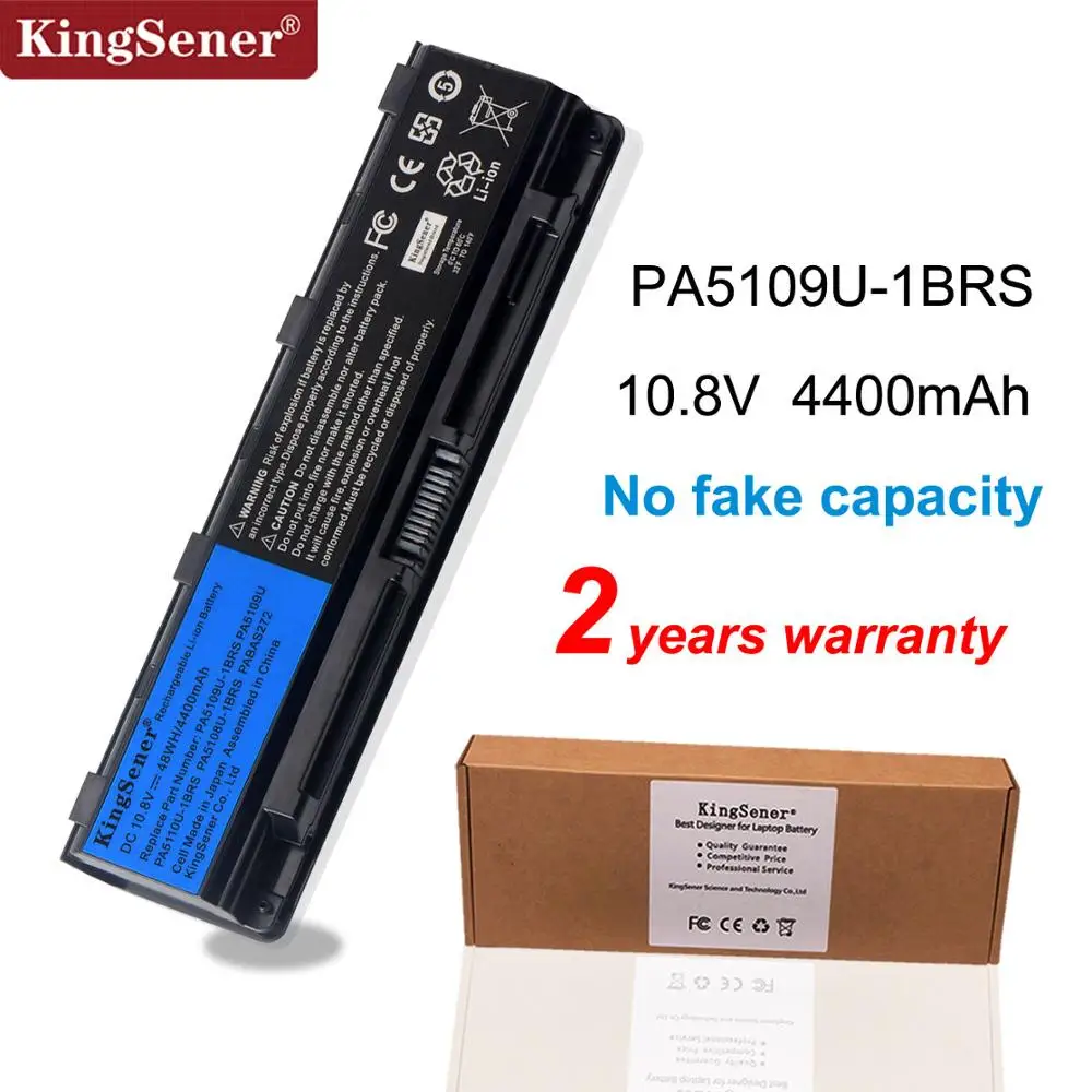 Аккумулятор KingSener PA5109U 1BRS PA5110U для Toshiba C40 C45 C50 C50D C55 C55D C55DT C55T C70 C75DT Series PABAS272