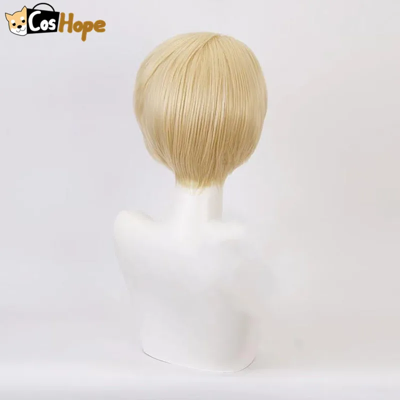 Парик для косплея Dimitri с эмблемой огня термостойкие синтетические короткие