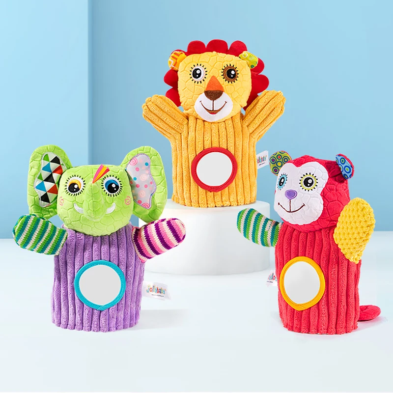 

Montessori Soft Plush Mobile Rattles Toys For Newborn 0 12 Month Baby Plush Rattle Teether Infant Toddlers Girl Hand Puppet Gift