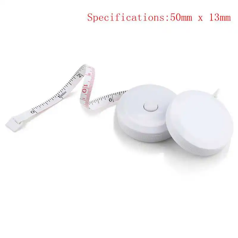 150cm Mini Measuring Tape Measure Retractable Metric Belt Colorful Portable Ruler Centimeter Inch Children Height | Инструменты