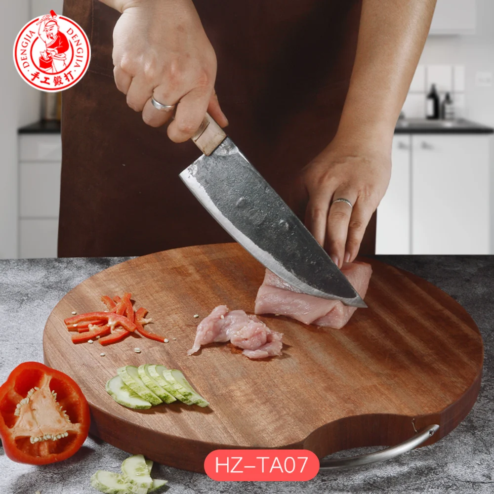 Многофункциональный кухонный нож для бутербродов Ручная ковка два типа слоев