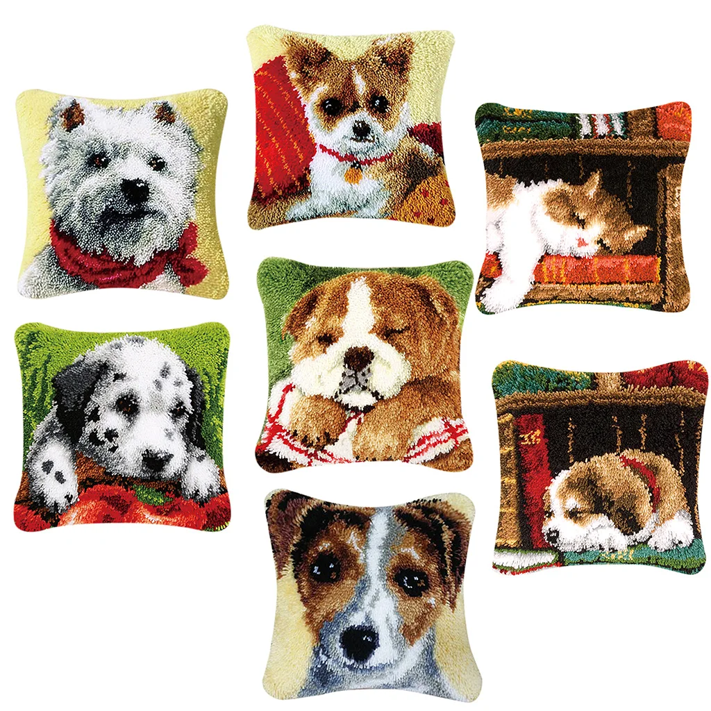 Защелка Крюк Подушка Комплект для детей Сделай Сам собака кошка наволочка Needlecraft