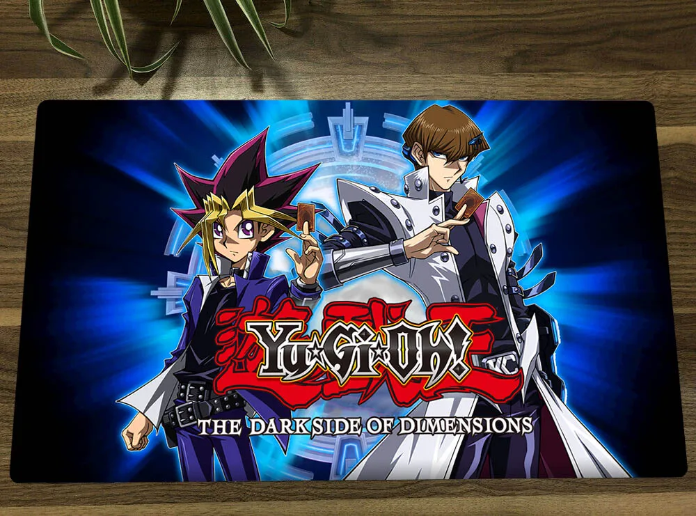 YuGiOh темные размеры коврик TCG аниме игровой для торговых карт геймпад
