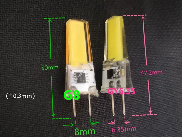 Led gy6.35 220 В cob-2508 led g8 110 В cob2508 g6.35 led 220 В g8 led 220 В силиконовая хрустальная лампа люстра светильник