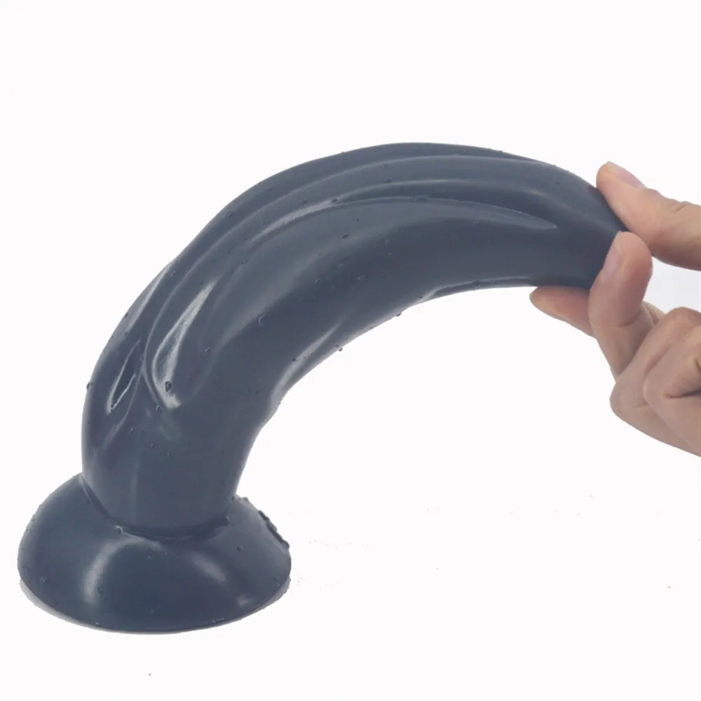 FAAK большие анальные секс игрушки с присоской силиконовый анальный фаллоимитатор