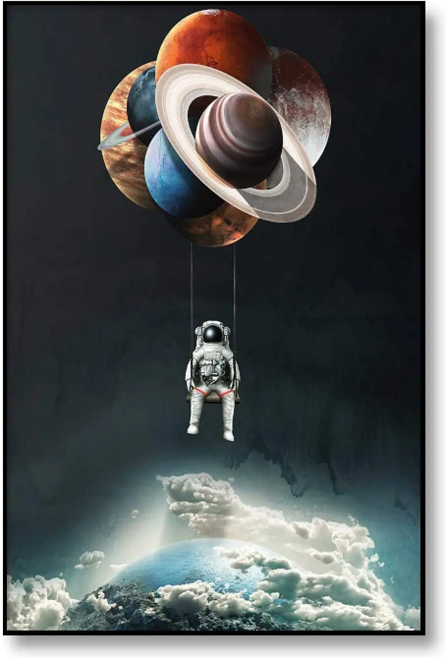 

Astronaut Space Planets Wall Art Prints