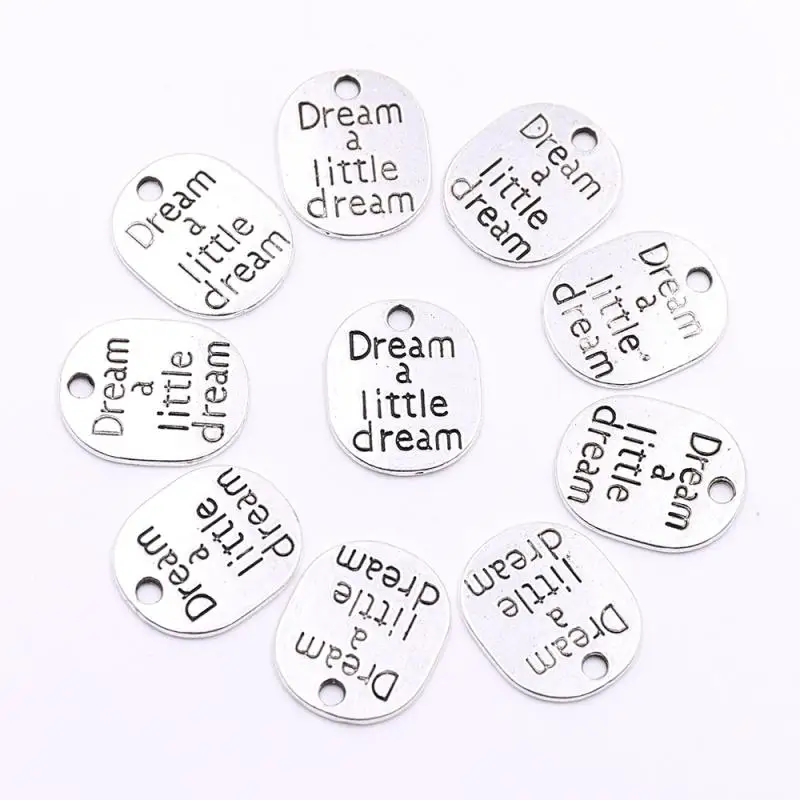 10 шт. подвески в овальной форме для самостоятельного изготовления ювелирных