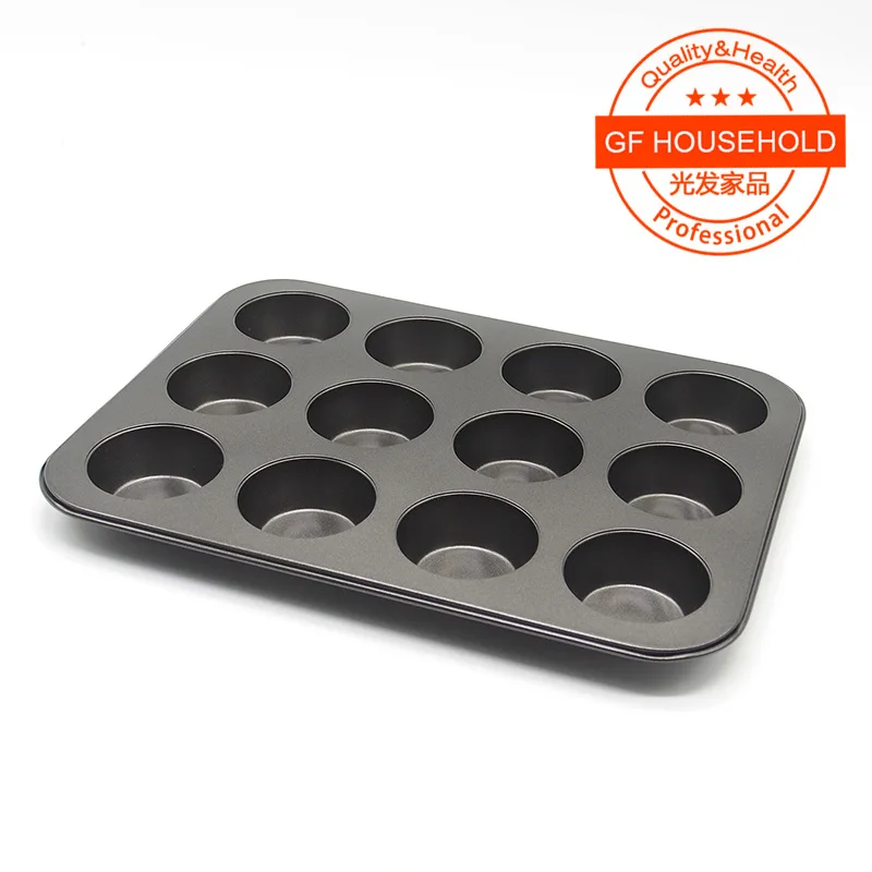 Форма для выпечки кексов с антипригарным покрытием 12 соединений|Формы тортов| |