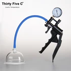 Обновленное Силиконовое уплотнительное кольцо для чашки, вакуумная помпа для Вагины и сосания, мягкие тугие секс-игрушки с комплектом метров