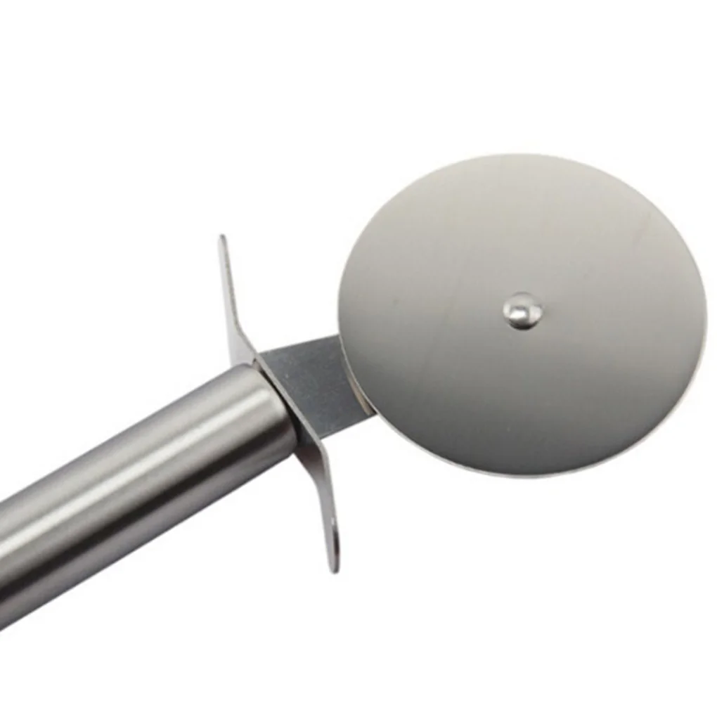 Острый нож для пиццы из нержавеющей стали 2 шт. круглая лопатка блинчиков слайсер