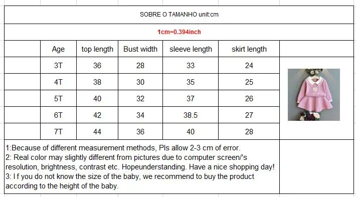 

Teenster Girls Fall Outfits Flower Letter Embroidery Knit Mink Hair Sweater Top&skirt Fashion Christmas Little Girl Clothing Set