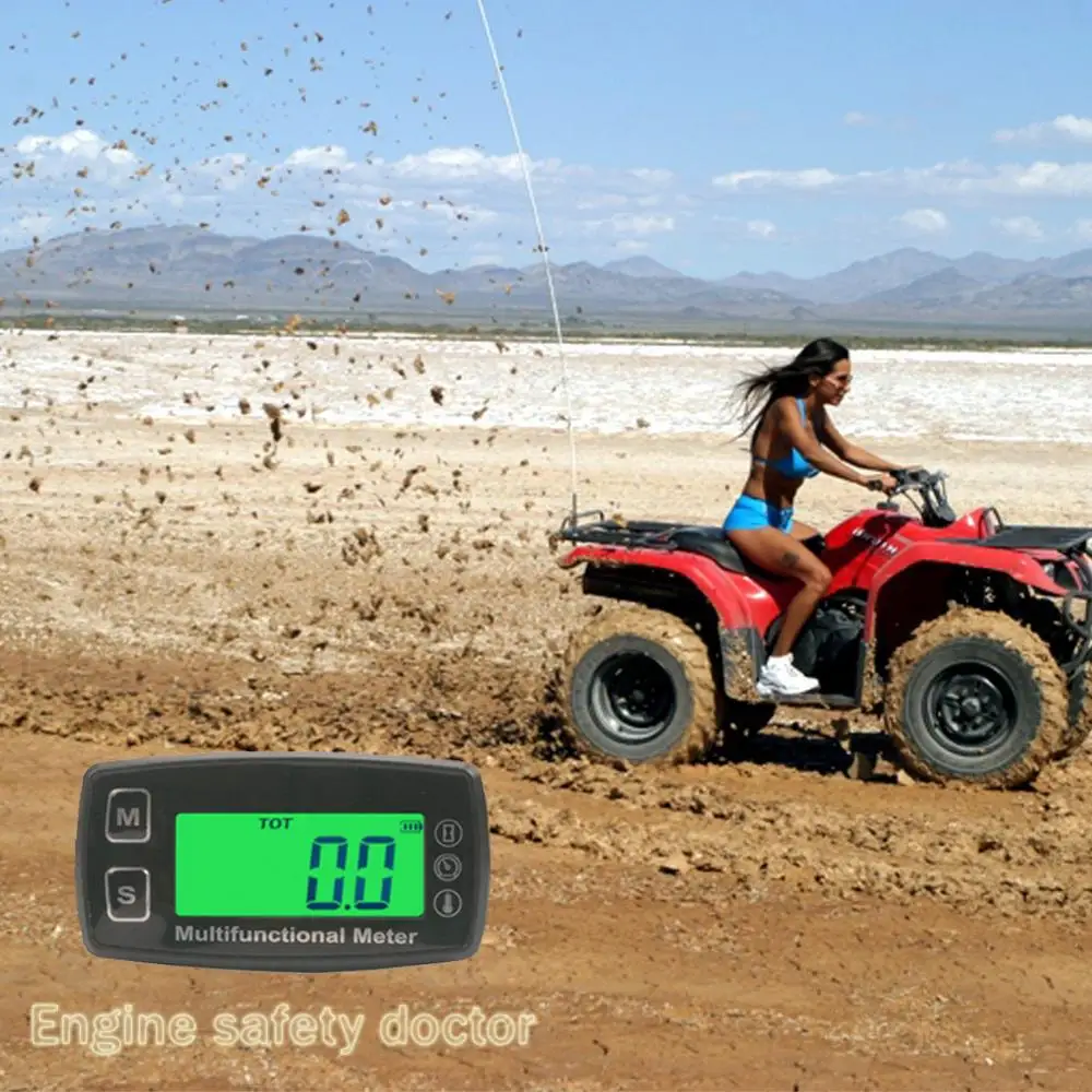 Цифровой Тач-метр теометр темп-метр для газового двигателя мотоцикла морской