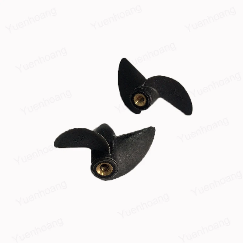2 пары детали для моделей лодок медный сердечник нейлоновые лопасти с двумя