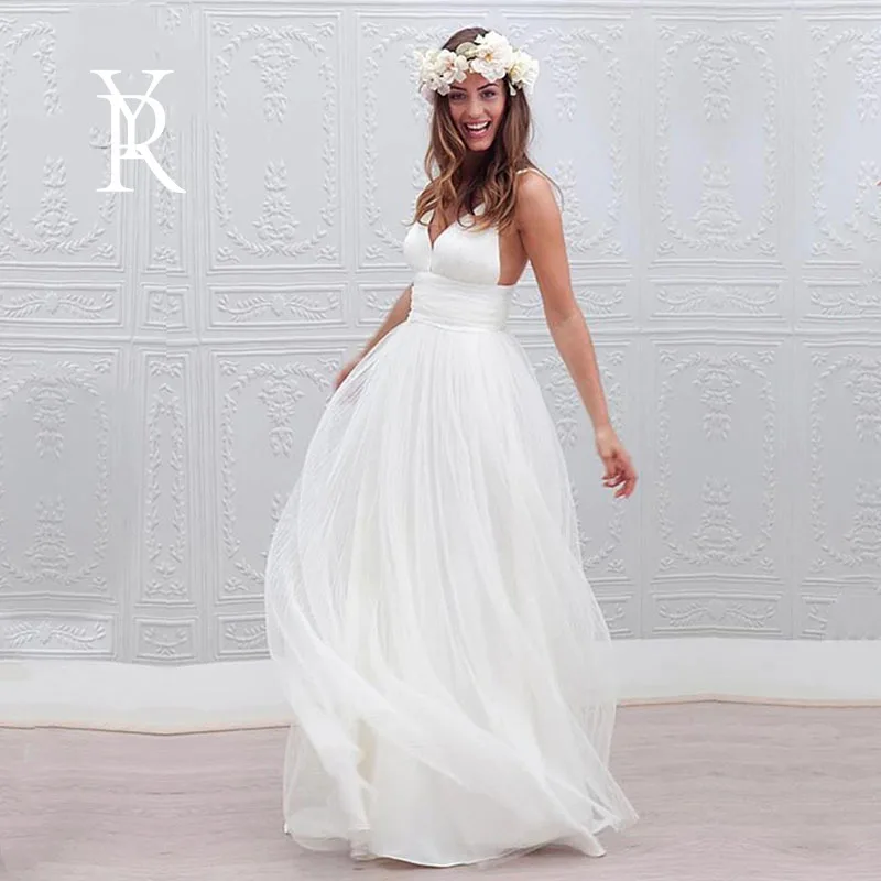 

YILIBERE Lace Wedding Dress Short Sleeve O-Neck Plus Size Luxury Lace Appliques Tulle Cathedral Train Robe Fluffy skirt