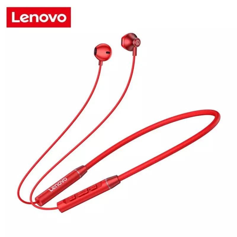 

Lenovo QE08 Earphones Dynamic Neckband Bluetooth-Compatible 5.0 Long Battery Life Headphones New Upgrade HIFI Stereo Earphone