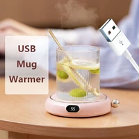 mug warmer usb coffee cup warmer with 8h automatic shut off beverage cup heater for officehome to warm coffee tea milk candle