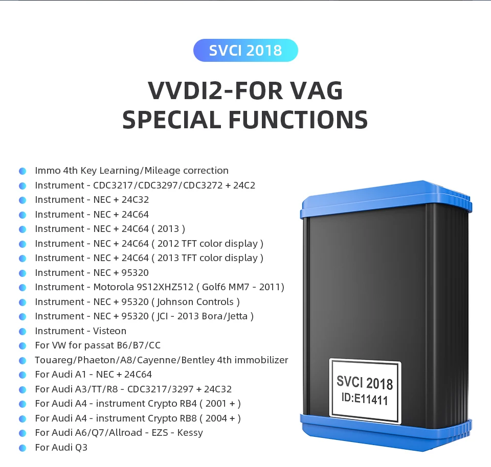 FVDI ABRITES Commander Key Programmer охватывает FVDI SVCI и большинство функций VVDI2 для большинства инструментов диагностики автомобилей