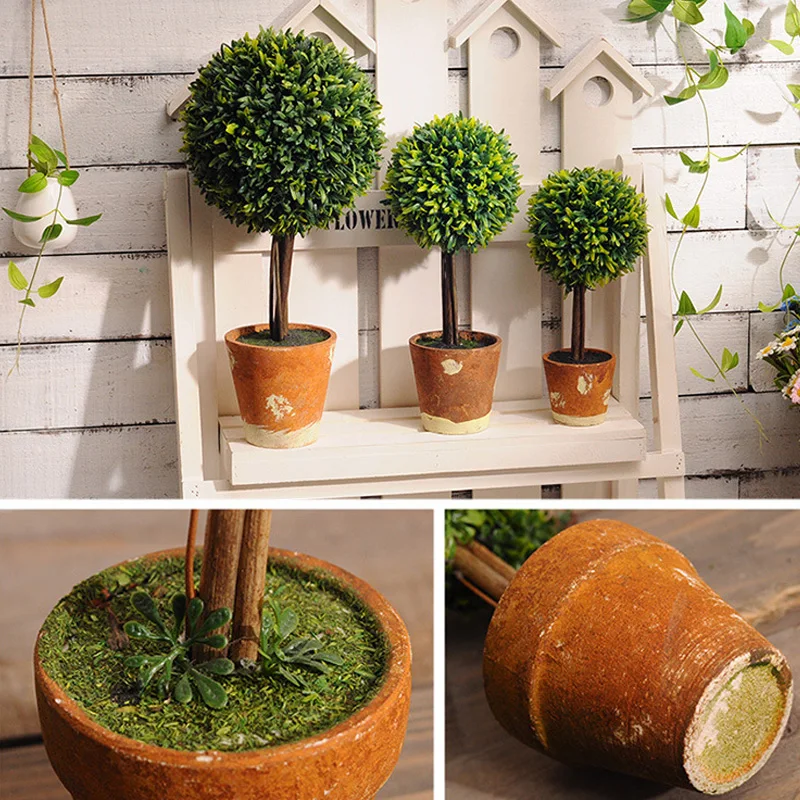 Оптовая продажа продвижение искусственное Горшечное растение украшения дома