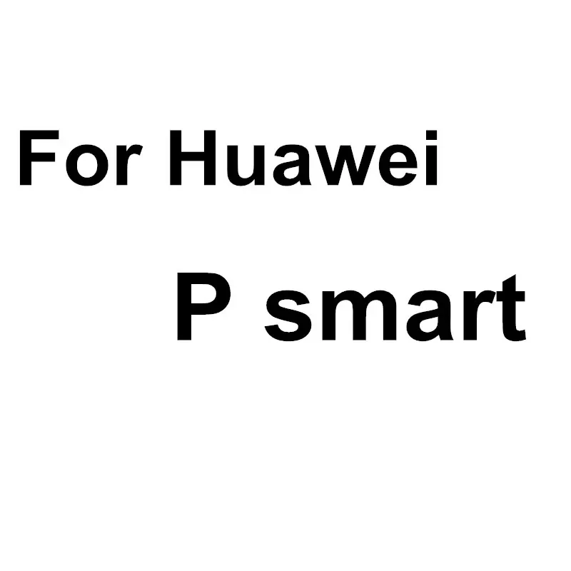 P smart Пользовательские фото логотип Чехол из закаленного стекла для телефона для huawei P20 P30 Коврики 20 Lite Коврики 10 Pro Y7 Y9 чехол для Honor 10 V10 8x9 - Цвет: P smart