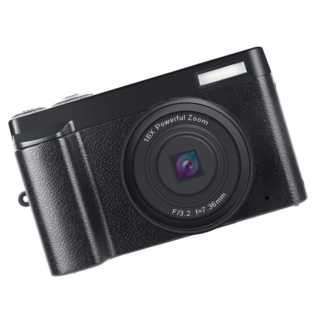 

Vlog 1080P Full HD Digital Video Mini Camera 24MP 16X Digital Zoom WiFi Face Detection Anti-Shake Professional HD Camera