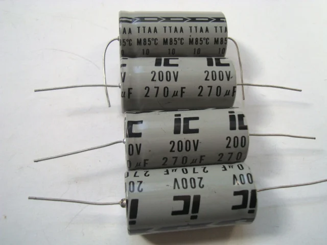 США импорт Античная Музыка 160V220UF 200V270UF/250 мкФ 300B осевой нагревательный конденсатор билиарного катода индуктора