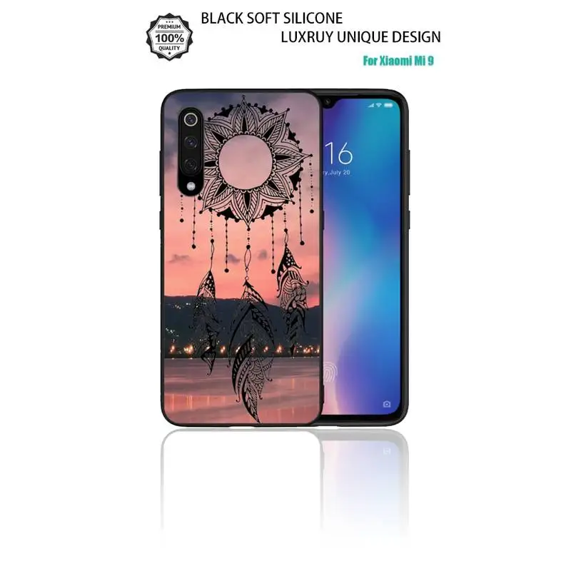 

The dream catcher mandala case coque fundas etui for xiaomi note max mi 3 7 8 9se Redmi 7 7a 8 8t 10 pro lite cases cover