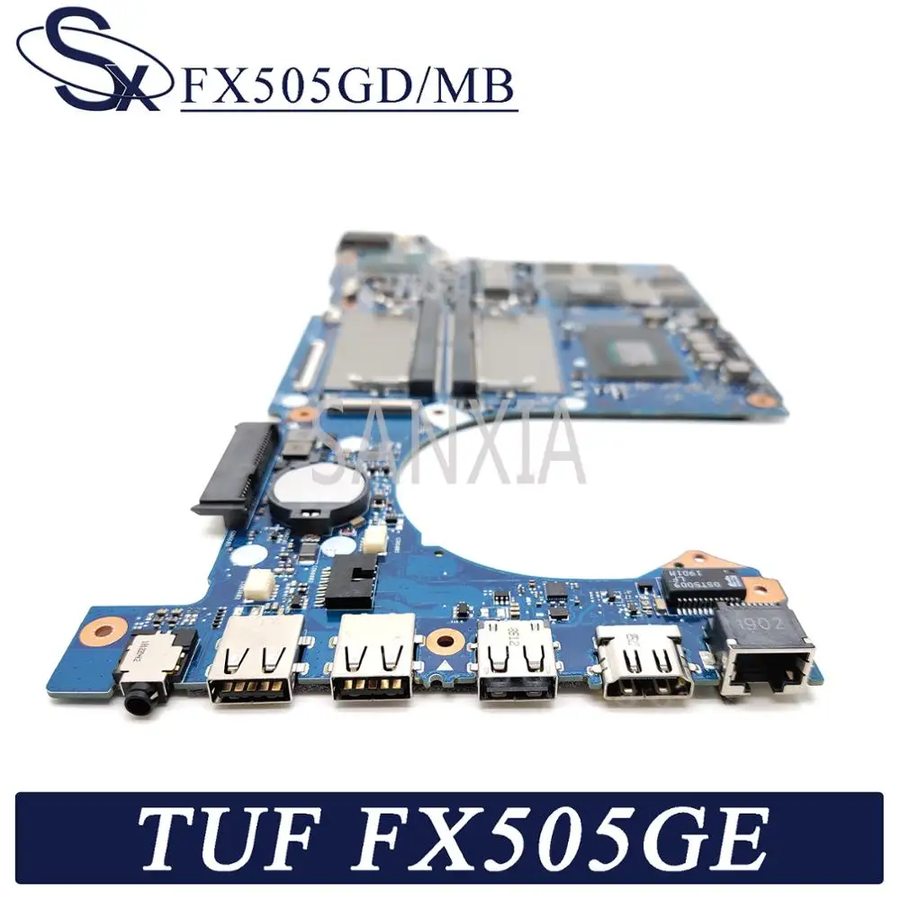 KEFU FX505GD/MB Laptop motherboard for ASUS TUF Gaming FX505GE FX505GD FX505G original mainboard I7-8750H GTX1050TI-4GB