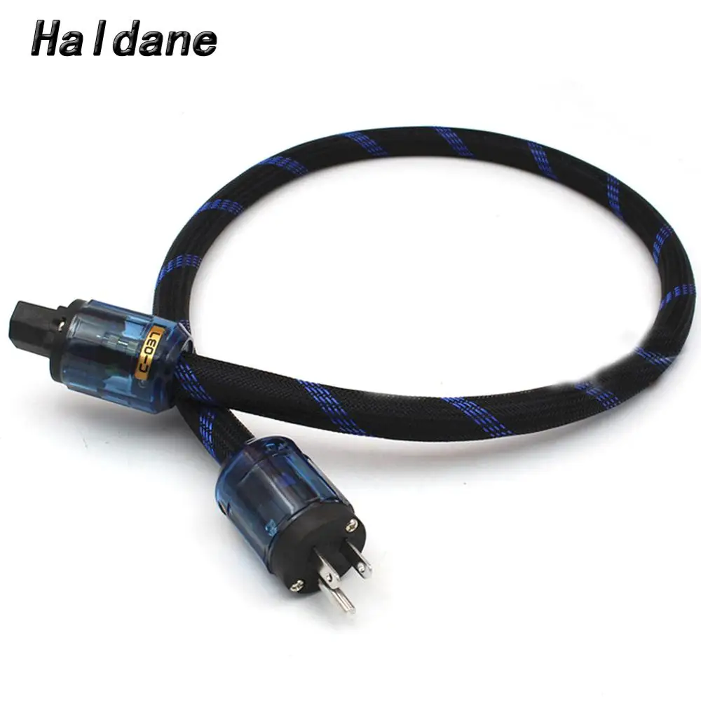 Hi Fi End US Schuko Кабель питания Haladne шнур европейского стандарта с