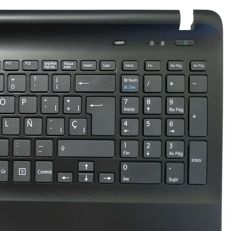 Клавиатура с подставкой для рук ноутбука sony Vaio SVF15 FIT15 SVF151 SVF152 SVF153 SVF1541 SVF15E LA/SP |