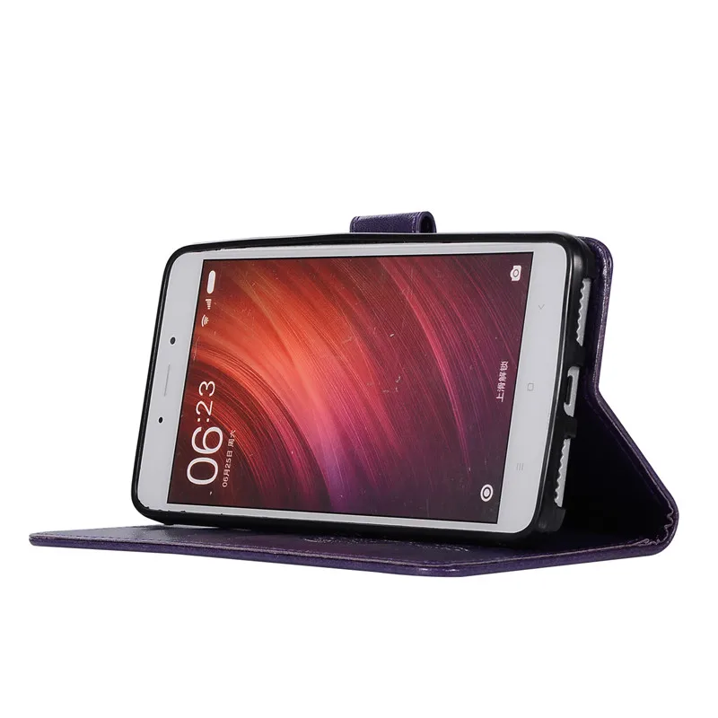 Чехол для Xiaomi Redmi Note4X чехол-бумажник 5 дюйма из искусственной кожи чехол телефона