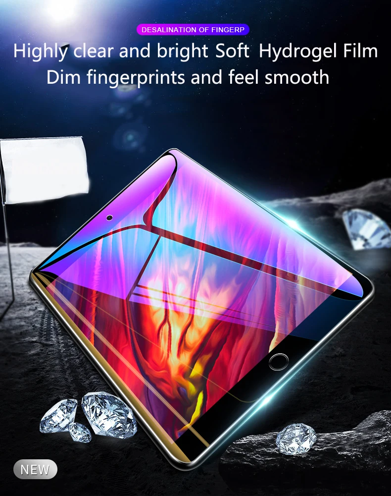 

Tablet Screen Protector For Huawei Mate Pad Pro 10.4 10.8 Inch Soft TPU Hydrogel Film For Huawei M6 V6 8.4 Ultra-thin membrane