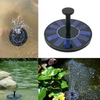 Водяной насос для фонтана, плавающий декоративный пруд, питание от солнечной панели, уличная помпа для садового бассейна, фонтана