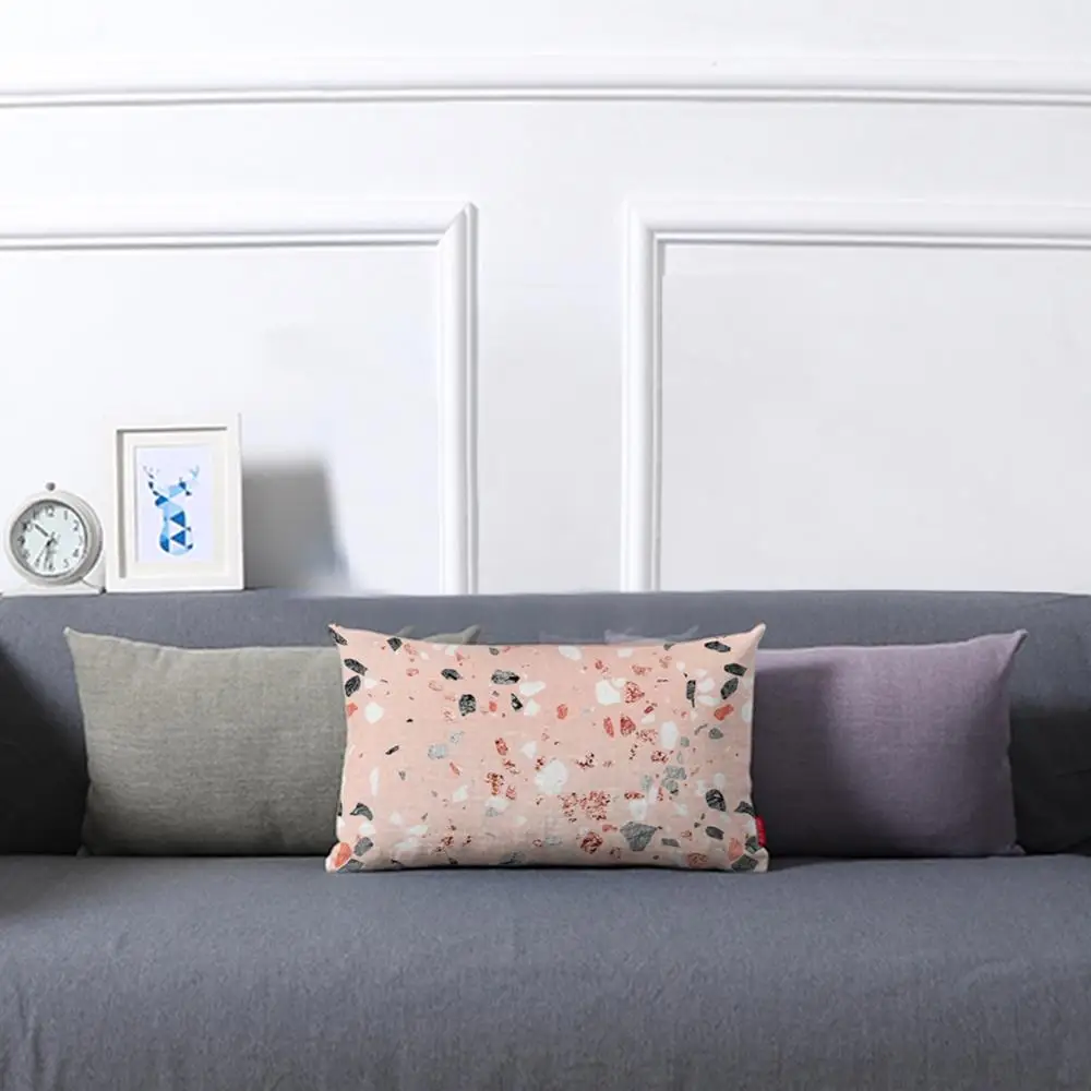 30*50 см геометрический короткий плюшевый прямоугольный Чехол на подушку мягкий