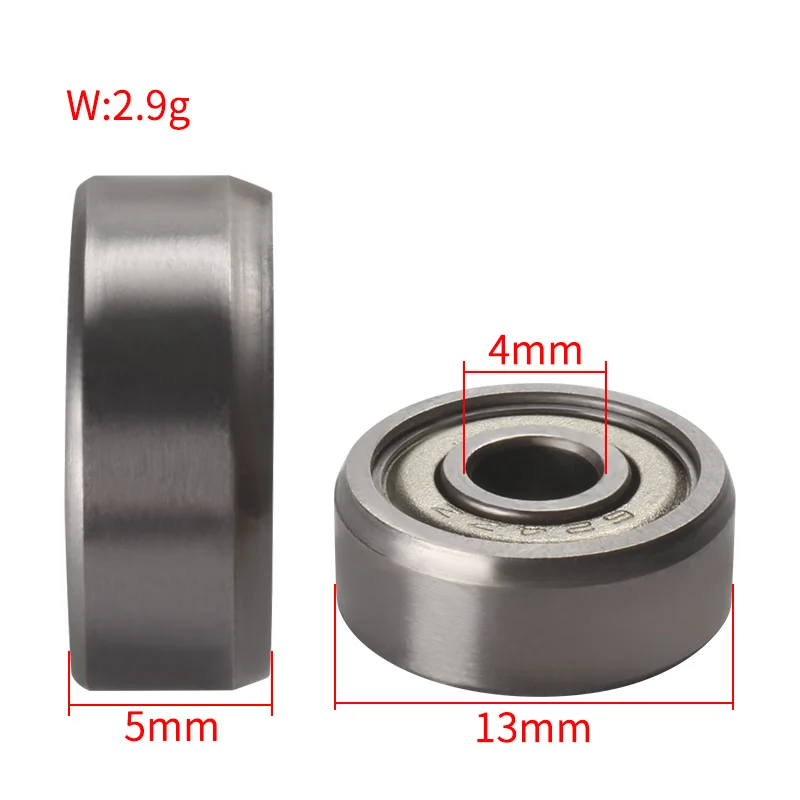 10 шт. ABEC-5 фланцевый шарикоподшипник 608zz 623zz 624zz 625zz 635zz 626zz 688zz 3D принтеры части глубокий паз фланцевый шкив колеса