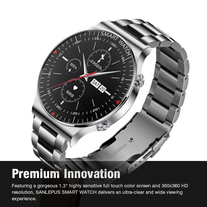 

2021 New Business Smart Watch Bluetooth Call Smartwatch Men Women Waterproof Sport Fitness Bracelet For IOS Android Honor+Box