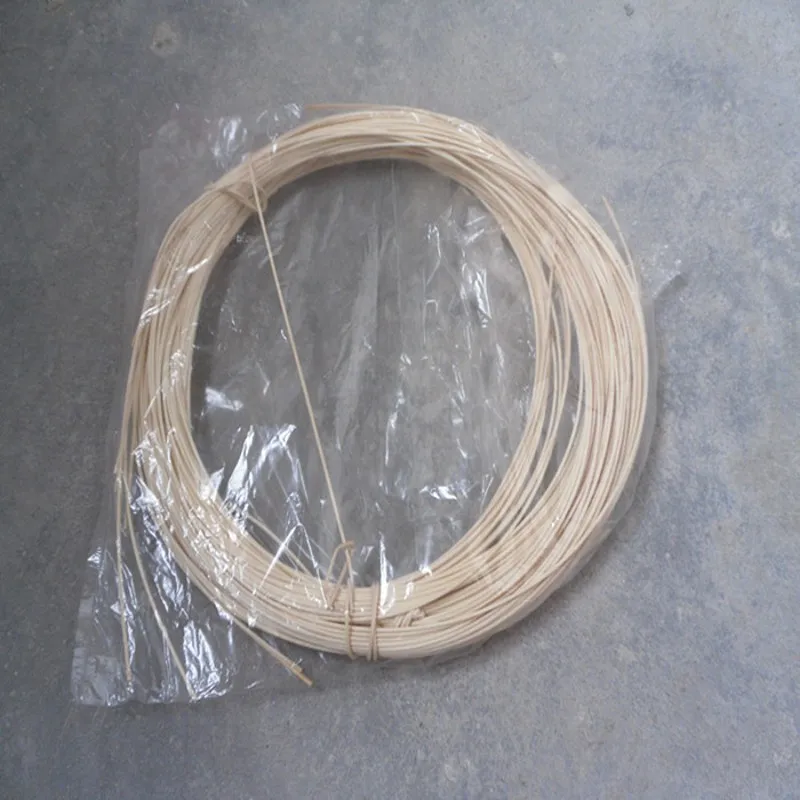 

500g/Pack Indonesian rattan cane stick furniture weaving material outdoor chair basket natural color 1.2mm 1.5mm 2mm 2.5mm